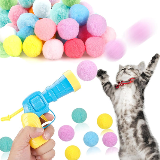 Lanzador Interactivo de Pelotas para Gatos (21 piezas)
